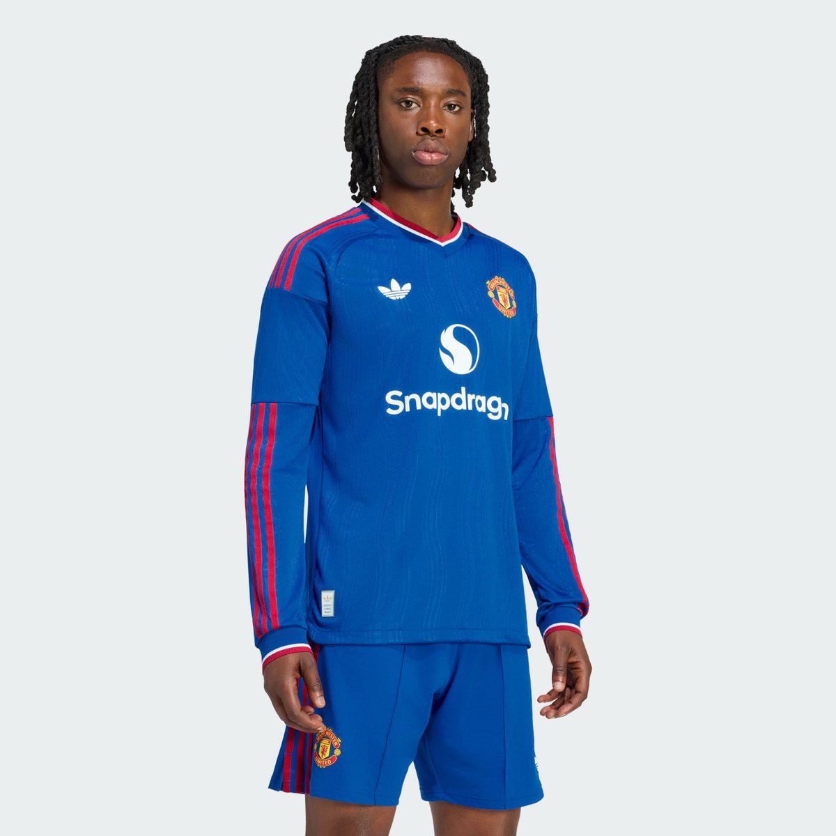 Maillot Manches Longues Extérieur Manchester United 26/27 Authentique Maillot Manches Longues Extérieur Manchester United 26/27 Authentique royal blue, adidas Performance