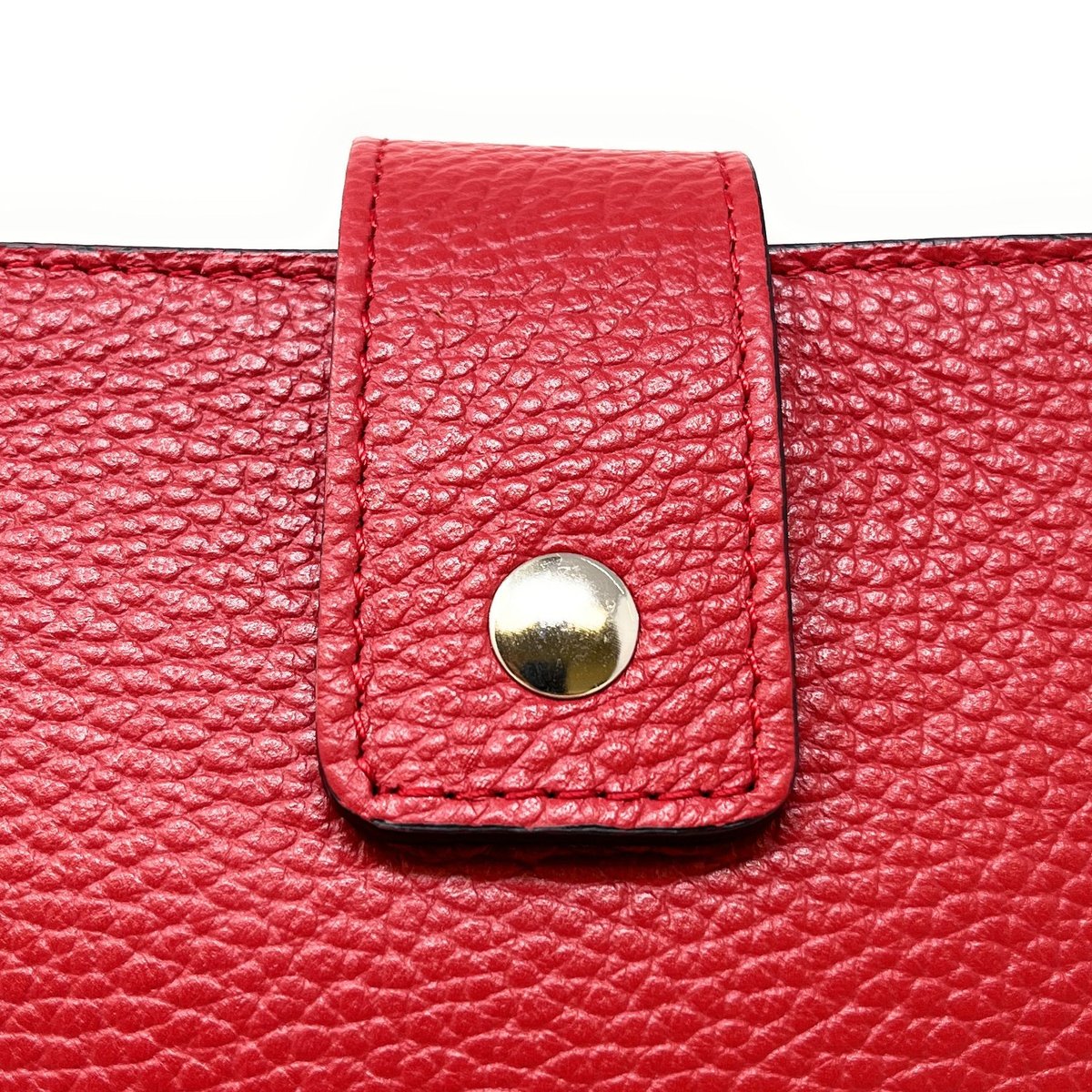 Sac à main en cuir grainé MARTENS rouge foncé, OH MY BAG