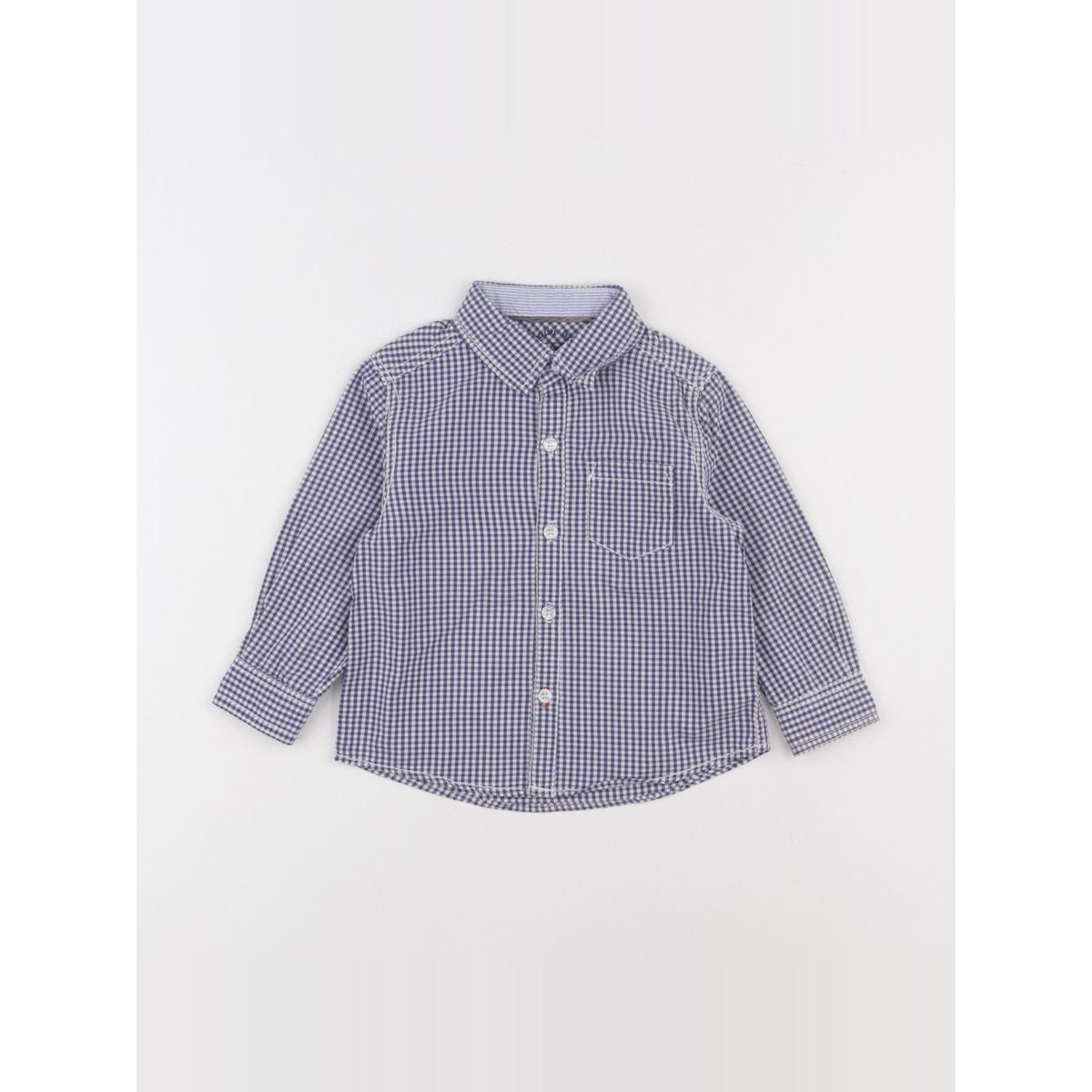Chemise - Très bon état blanc, bleu, OBAIBI