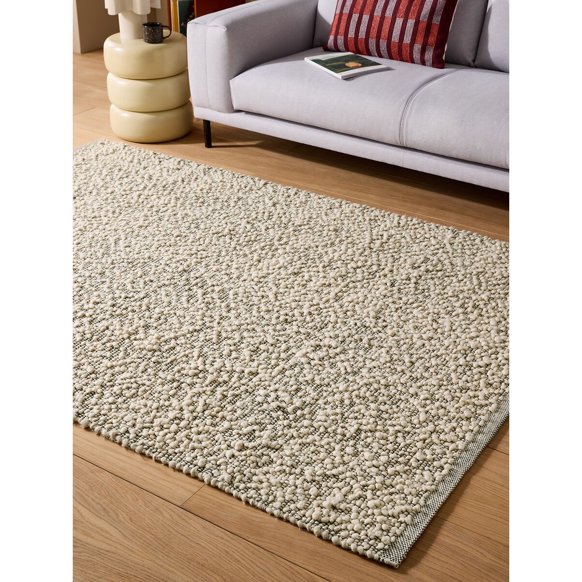 MADE Claude Rug charcoal, MADE