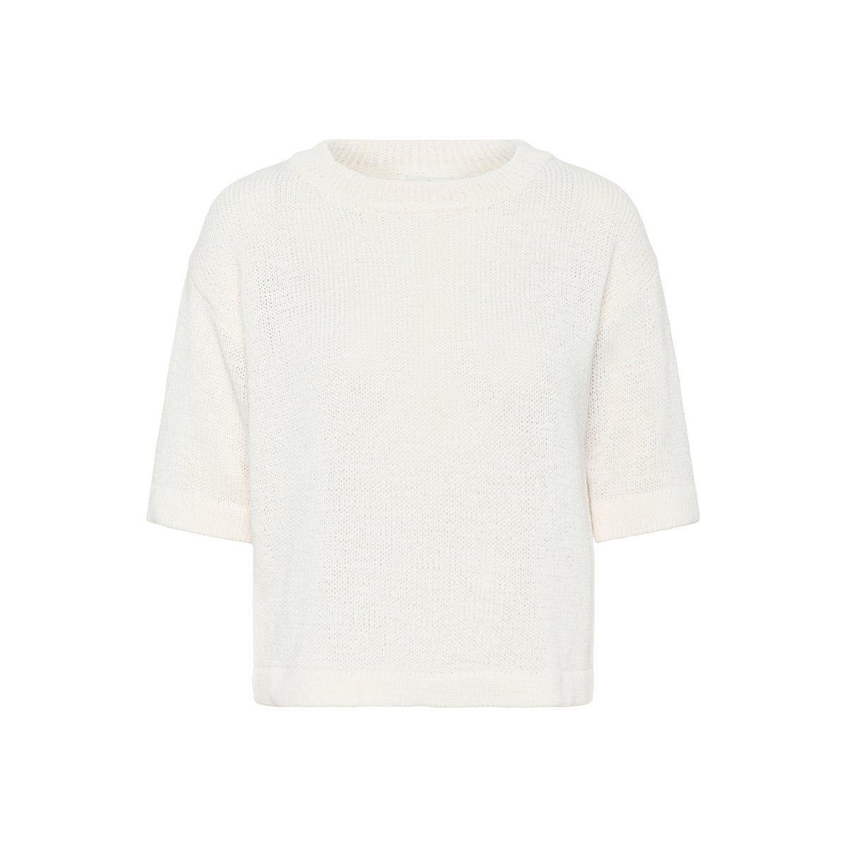 Pullover tricoté blanc, KAFFE