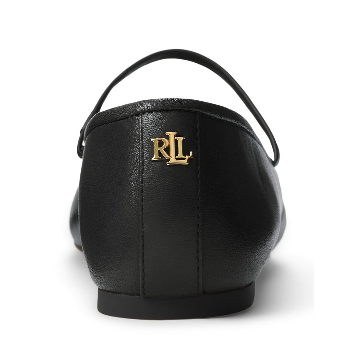 Ballerines babies en cuir, JAYNA noir, LAUREN RALPH LAUREN