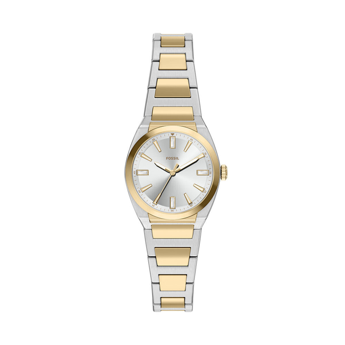 Montre Analogique EVERETT doré blanc doré, FOSSIL