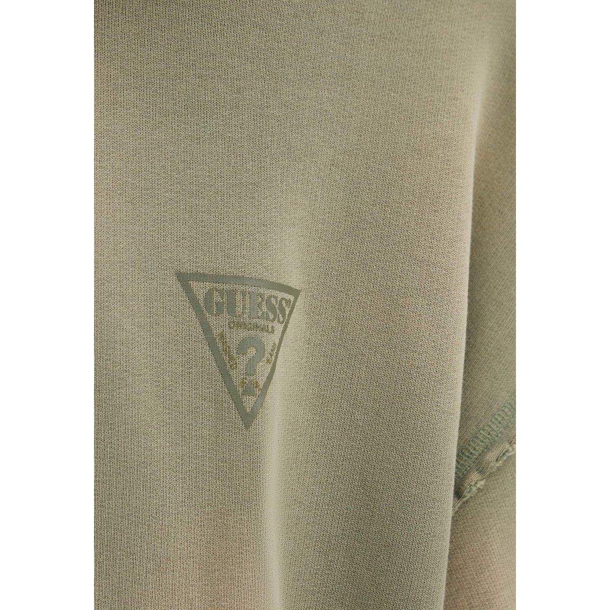 Sweat À Capuche Effet Délavé vert multi, GUESS JEANS