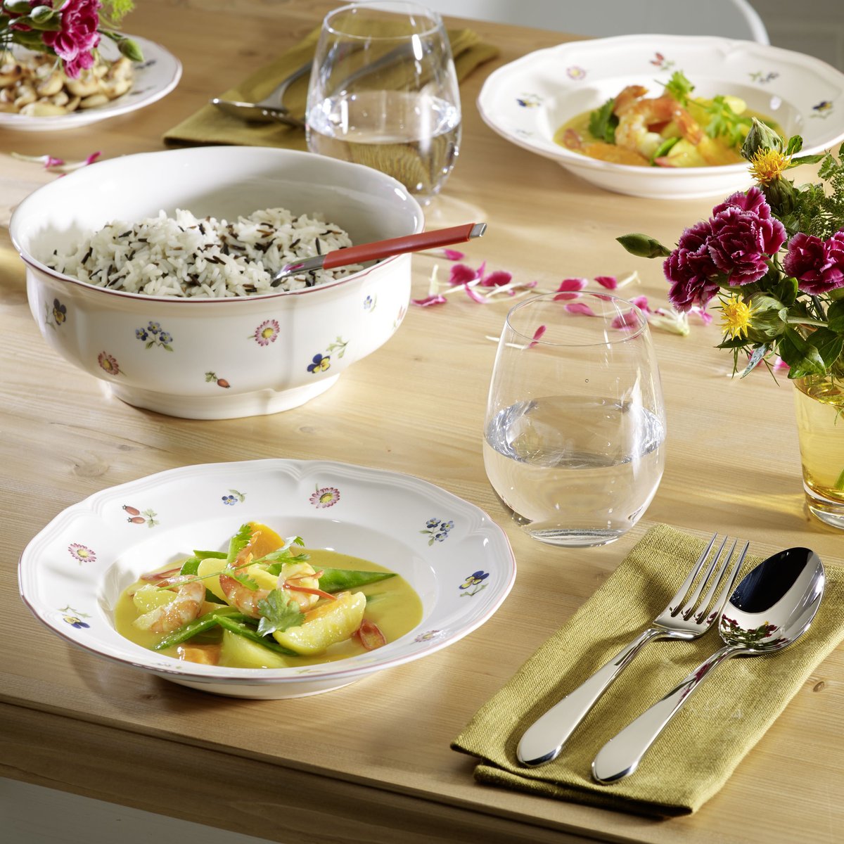 Saladier PETITE FLEUR blanc, VILLEROY & BOCH
