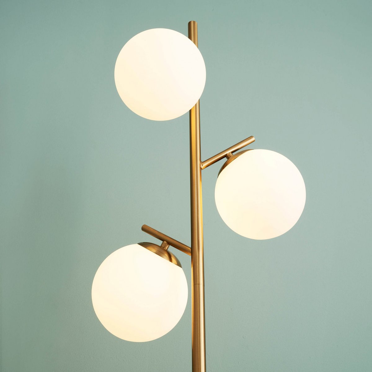 Lampadaire ultra glamour - ESTRELA doré / laiton, KOSILUM