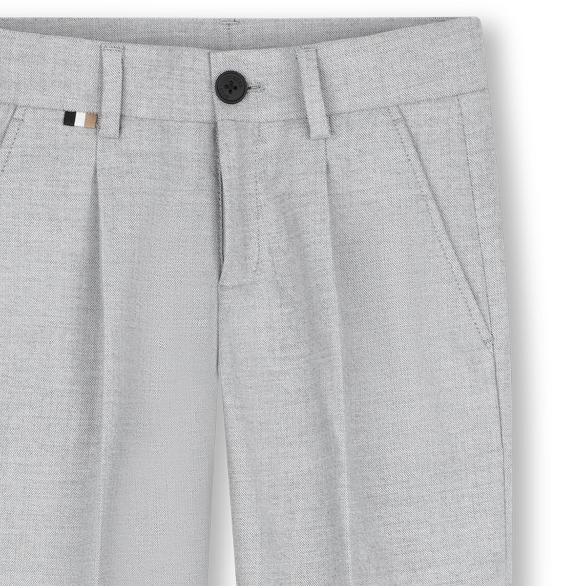 Pantalon de cérémonie gris, BOSS KIDSWEAR