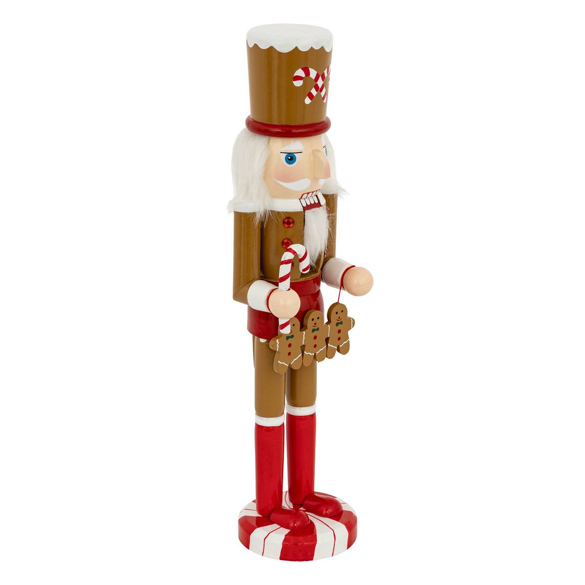 Décoration en bois soldat plomb marron caramel, FEERIC LIGHTS & CHRISTMAS