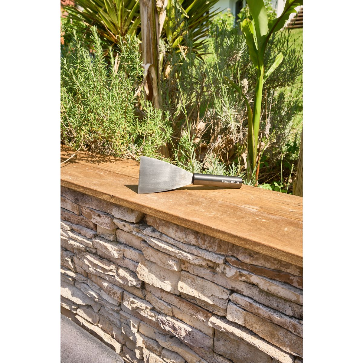 Ustensile plancha Courte Titane multicolore, FORGE ADOUR