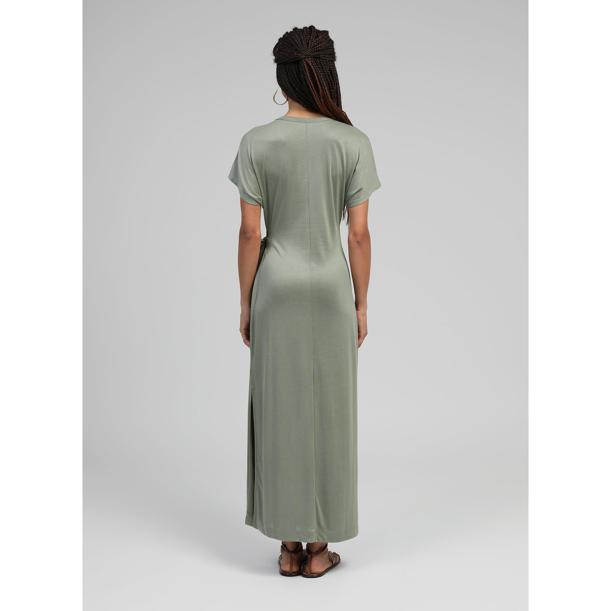 Robe Longue TAMISARA kaki, AN'GE