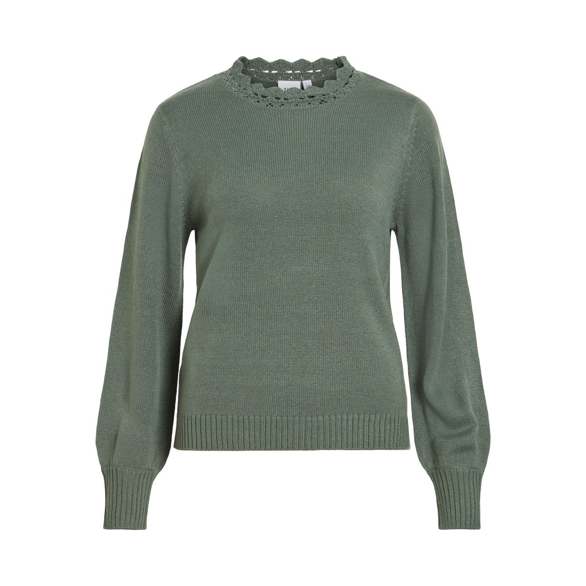 Pull En Maille vert - laurel wreath1, VILA