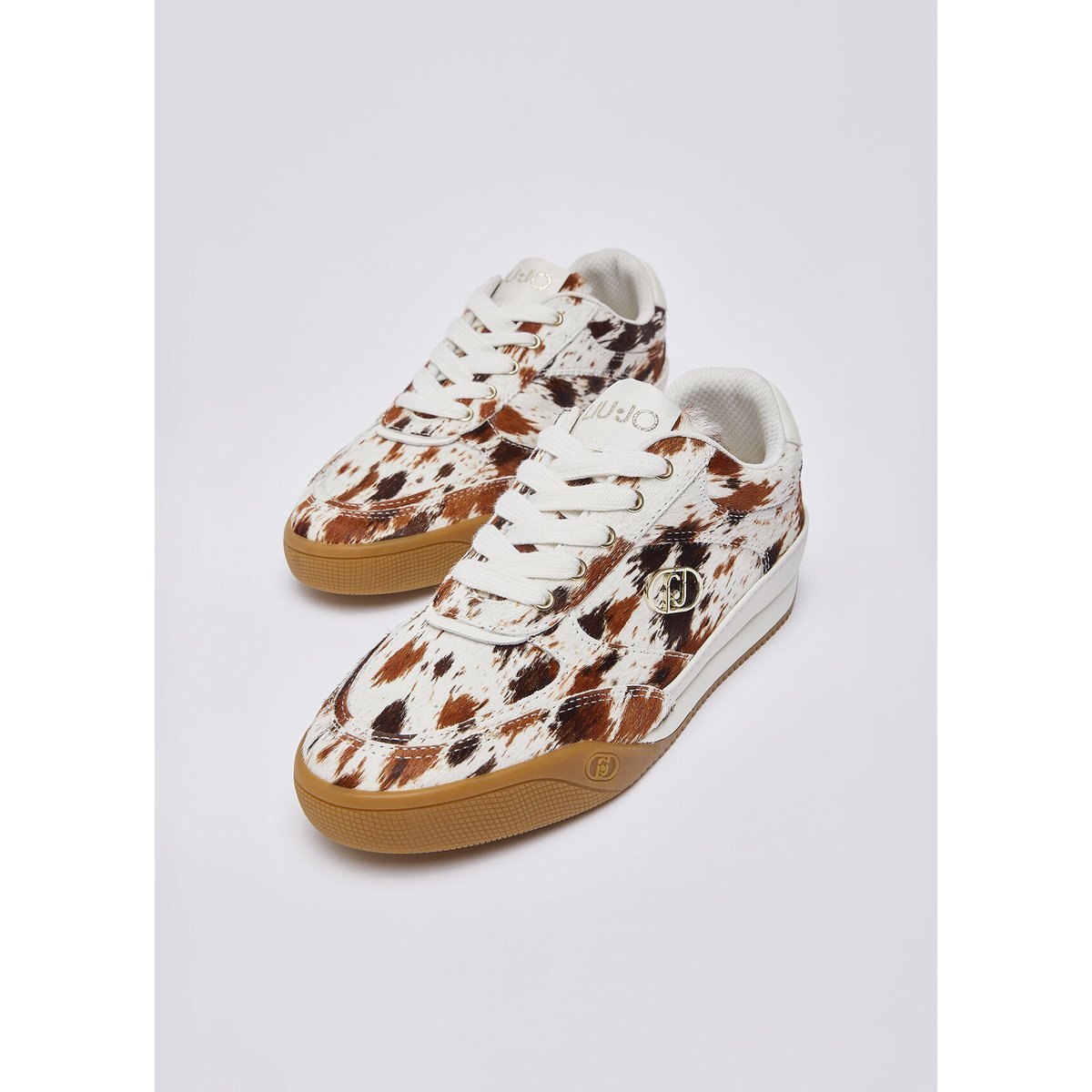Sneakers en poulain animalier, LIU JO