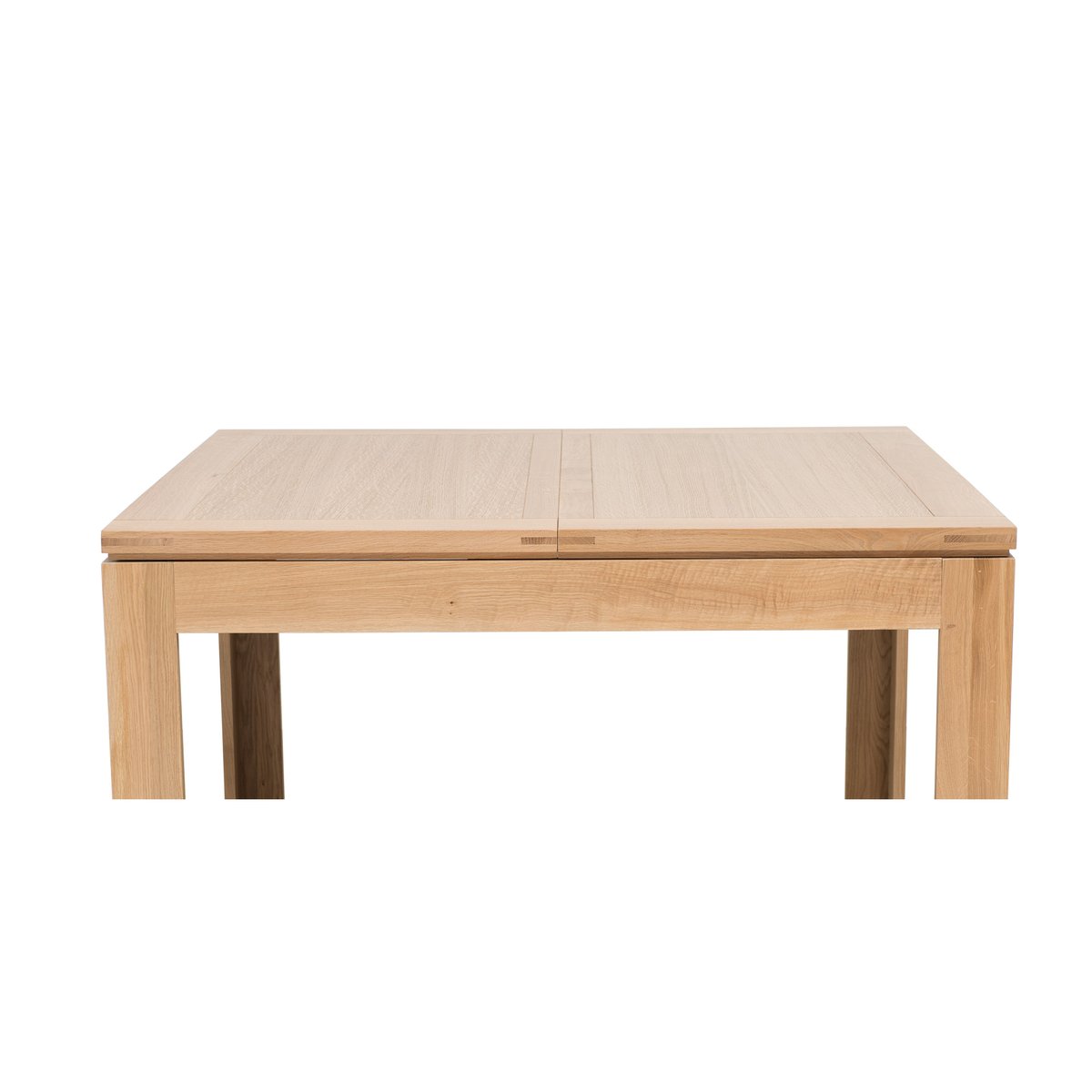 Table carrée extensible bois chêne clair massif L140/200 - BOSTON bois clair, HELLIN, DEPUIS 1862