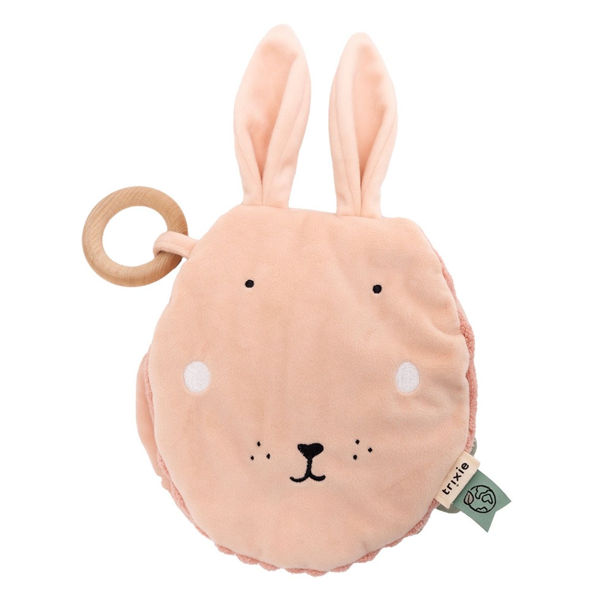 Livre d'éveil rose mrs. rabbit, TRIXIE