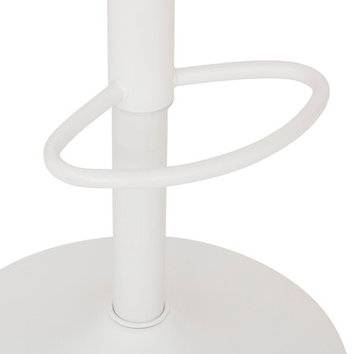 Lot de 2 tabourets de bar en métal ILSA ivoire, TOILINUX