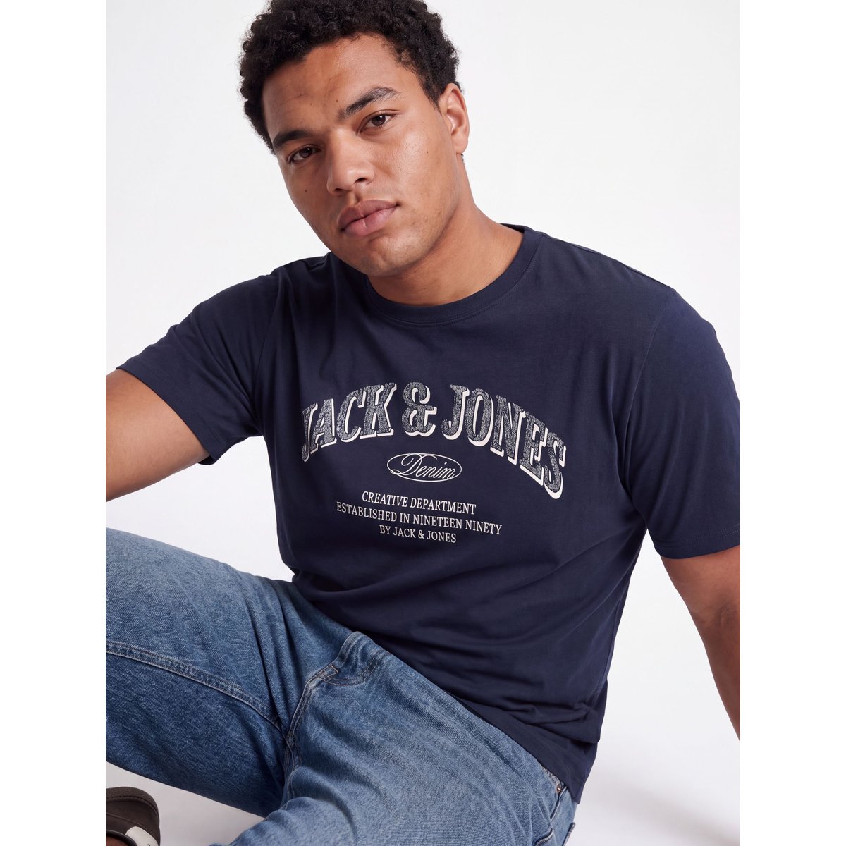 T-Shirt navy blazer 1, JACK & JONES
