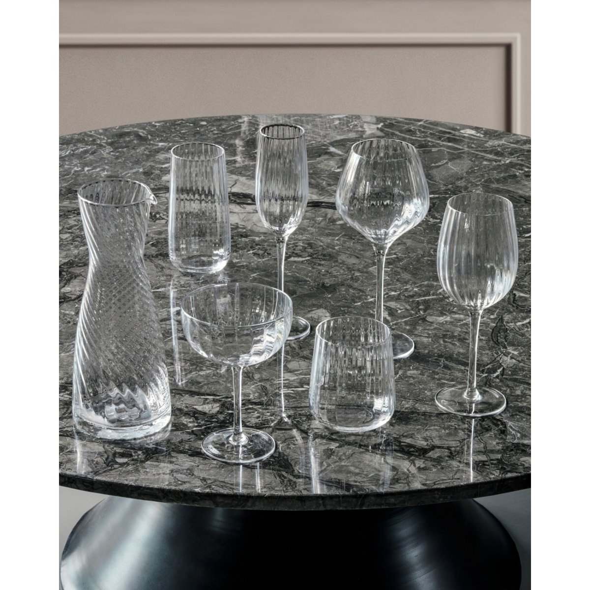 Verre à vin rouge Rill transparent, HOUSE DOCTOR