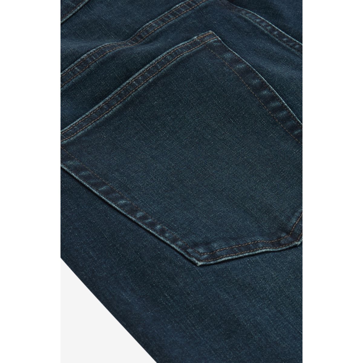 Jean coupe droite classique, lot de 1 bleu foncé délavé, NEXT