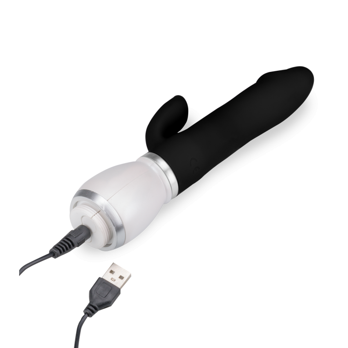 Vibromasseur puissant rabbit rotatif Viva noir, LOVE AND VIBES
