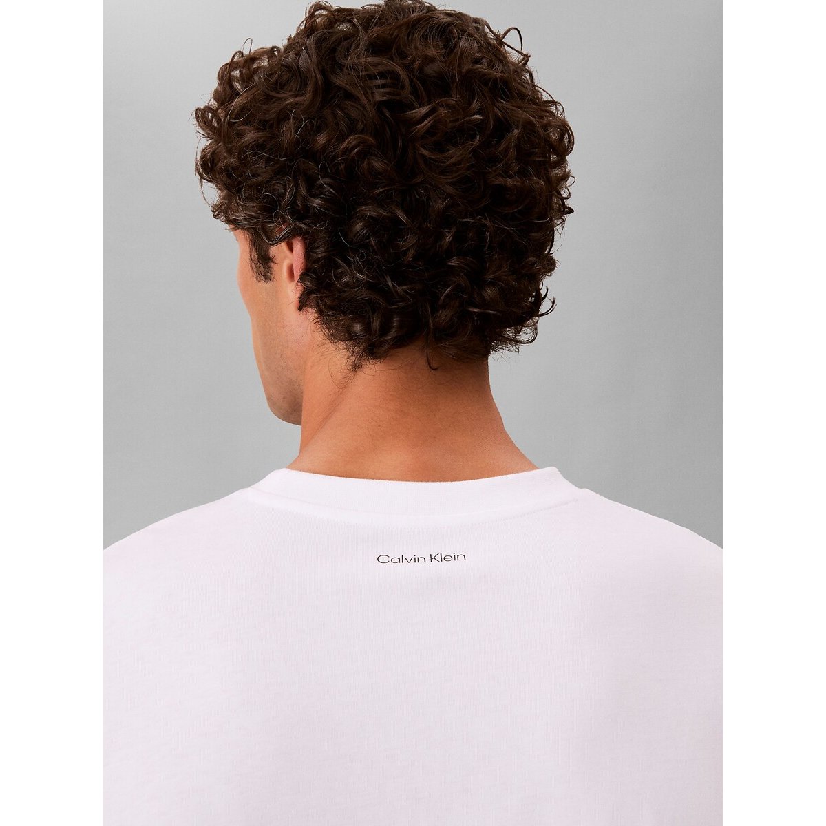 T-shirt manches courtes graphic blanc, CALVIN KLEIN JEANS