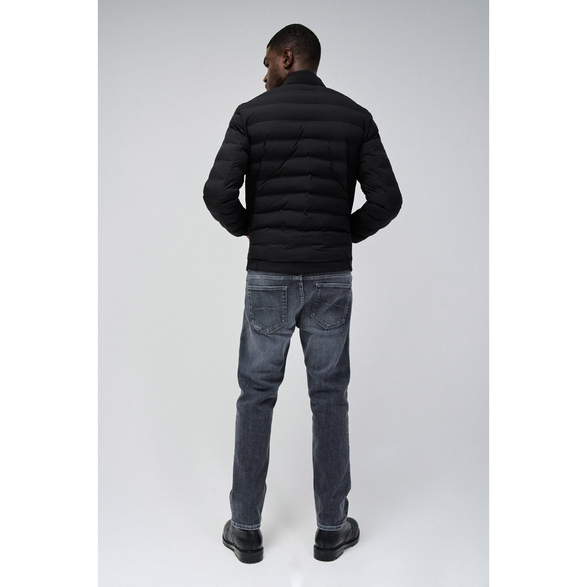 VESTES PUFFER AVEC POCHES noir, SALSA JEANS