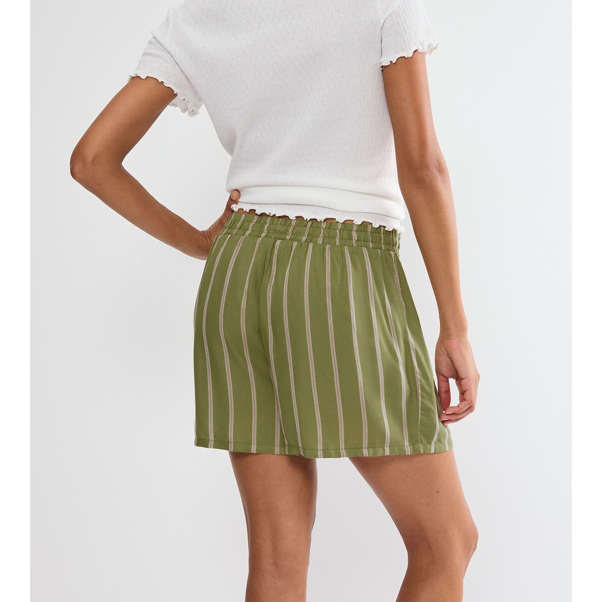 Shorts a rayas MIX & MATCH verde rayas, TRIUMPH