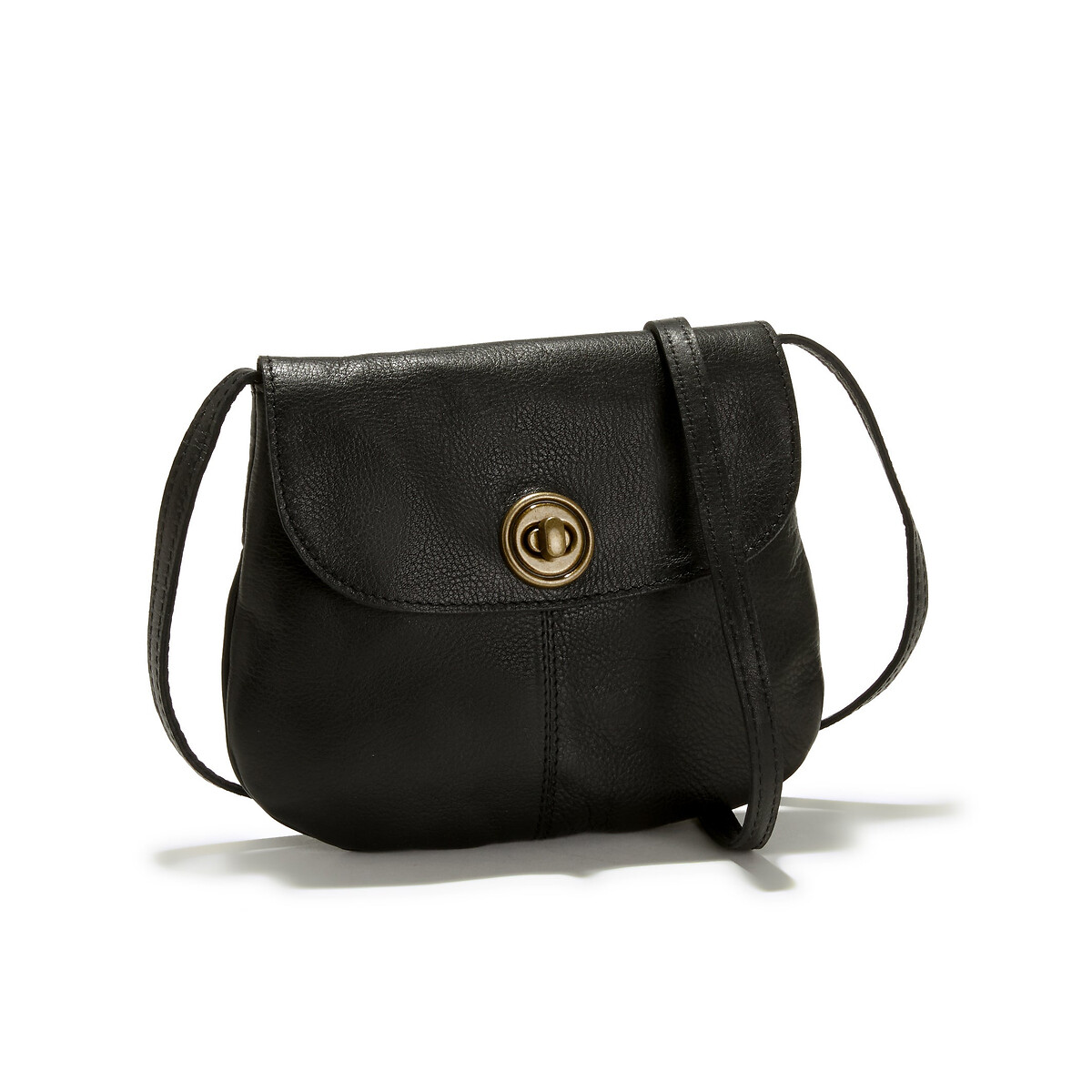 Borsa in pelle Totally Royal nero , PIECES
