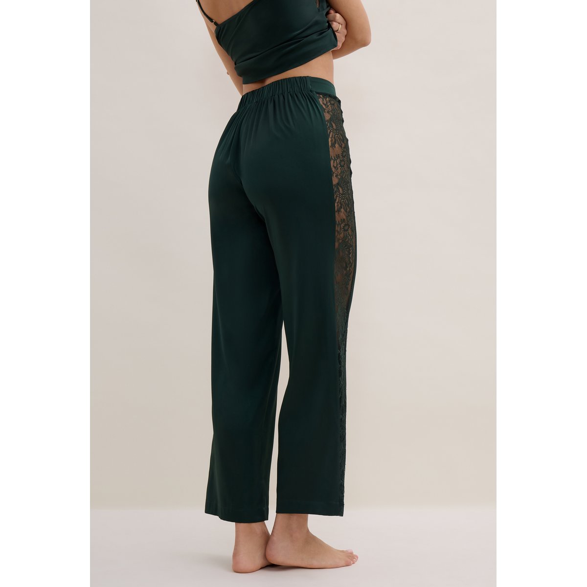 Pantalon Midnight Whisper mysterious green, AUBADE