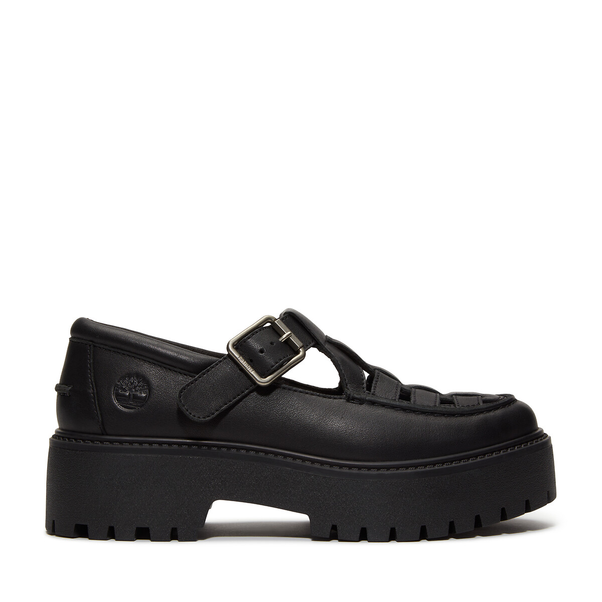 Fisherman-Style Wedge Brogues, Stone Street black, TIMBERLAND