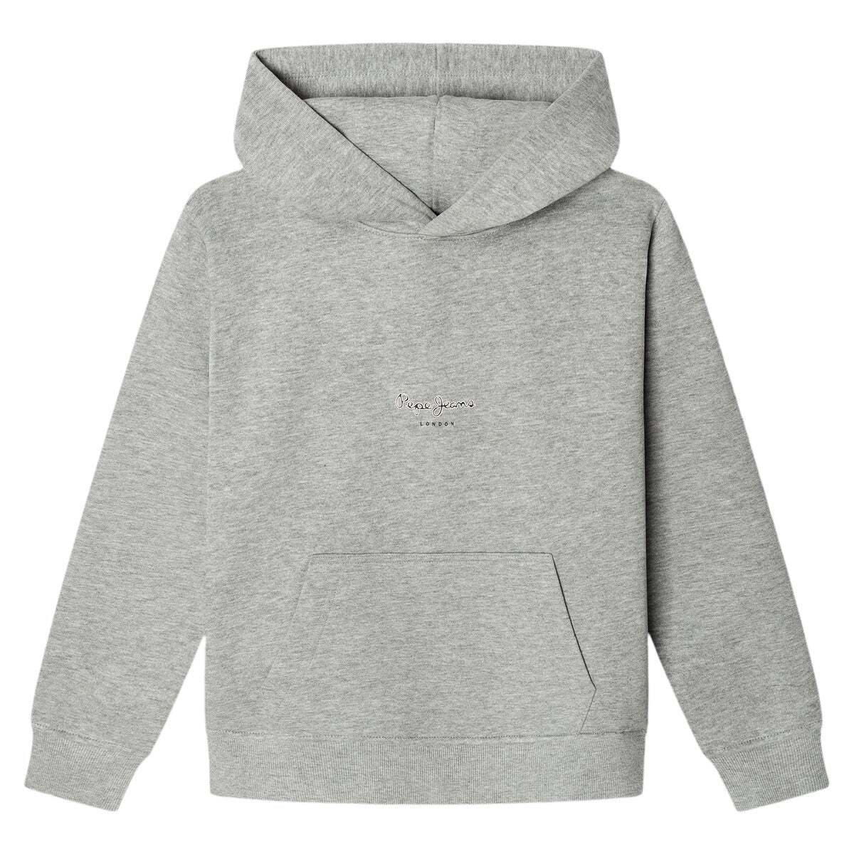 Sweat À Capuche Coupe Regular gris chine, PEPE JEANS