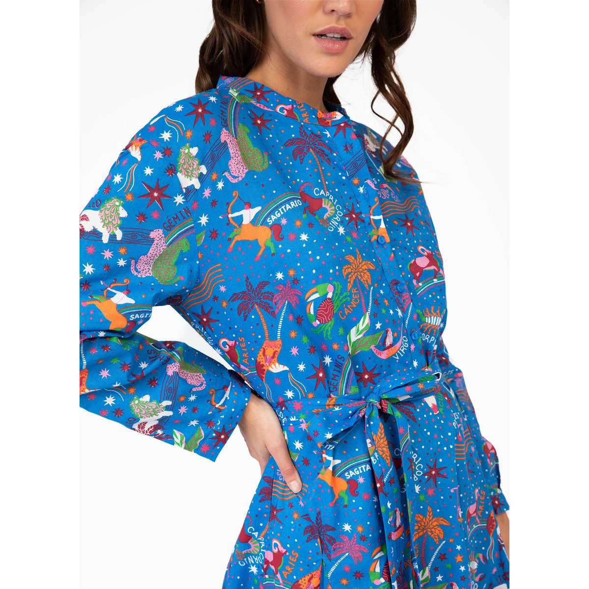 Robe Courte OLINATA circa bleu, AN'GE