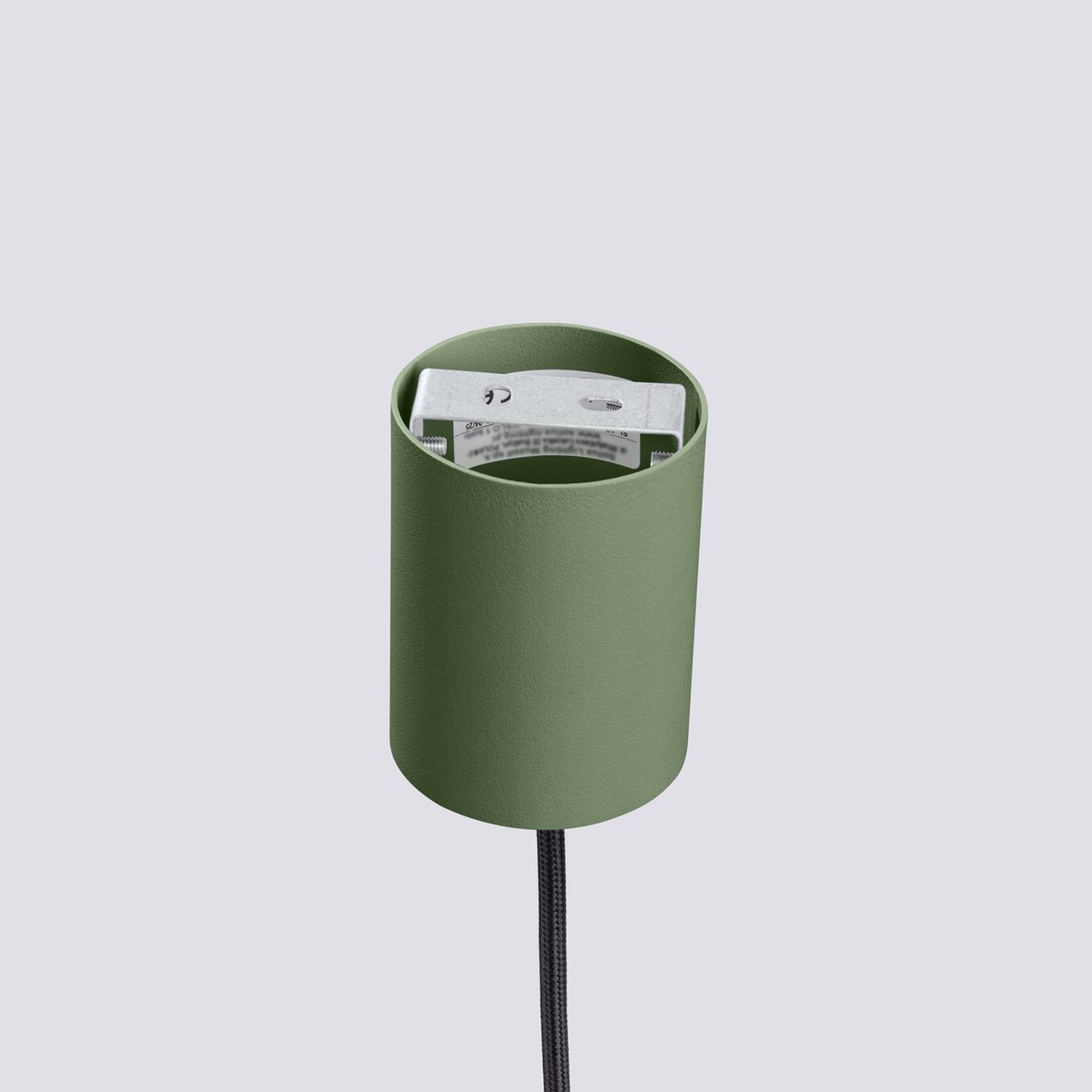 Suspension Acier Beige E14 1 Estria beige, EDEN