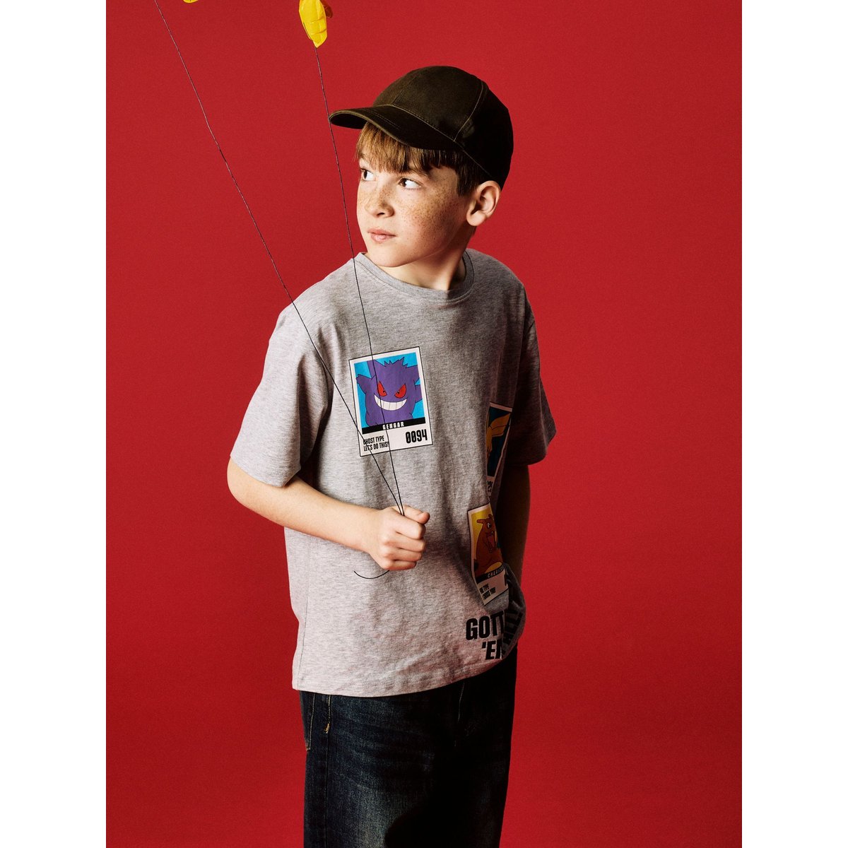 T-Shirt gris - grey melange1, NAME IT