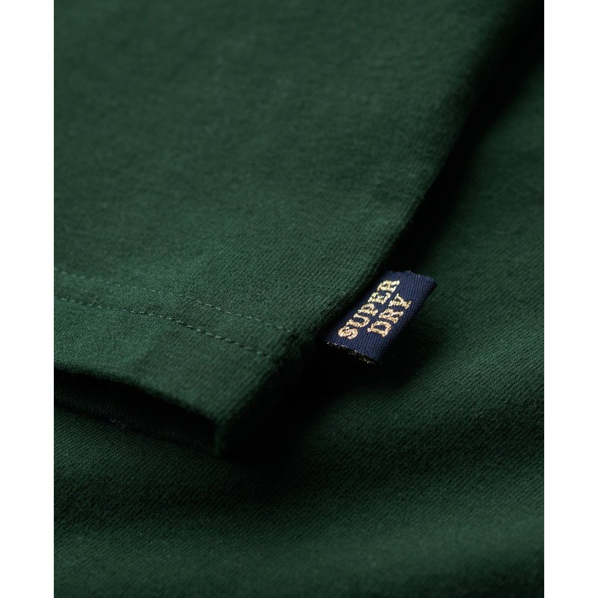 T-shirt contrasté à motif Athletic Essentials vert émail, SUPERDRY