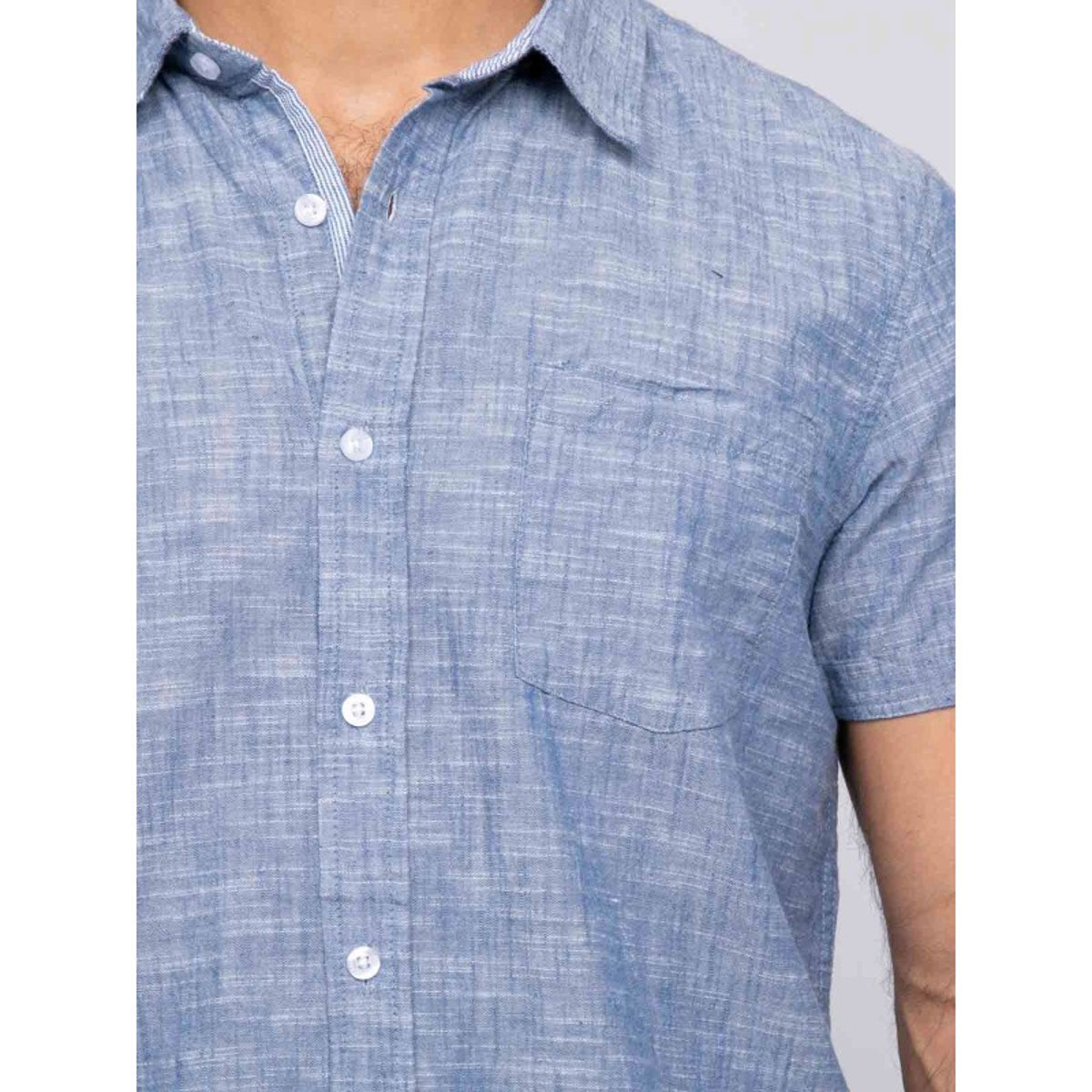 Chemise Manches Courtes Drogobie bleu, RITCHIE