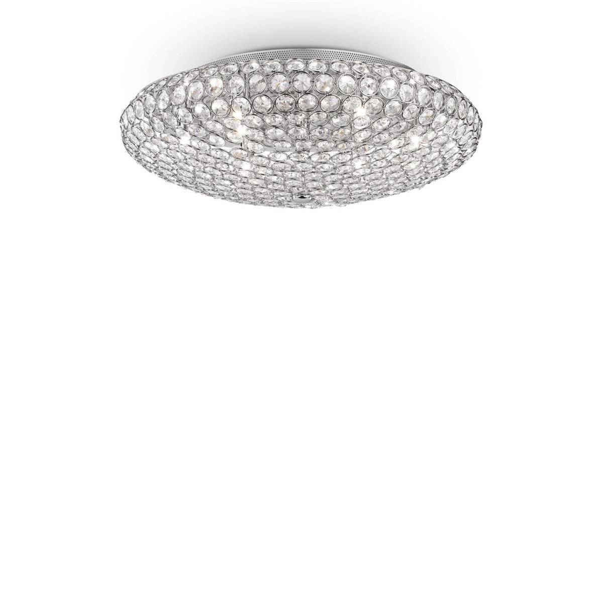 Plafonnier    KING chromé, IDEAL LUX