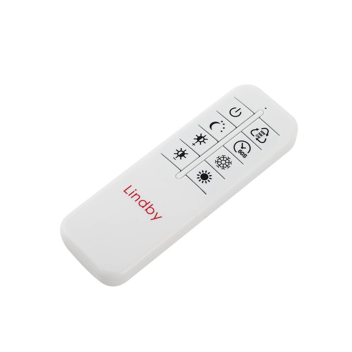 Plafonnier en bois moderneLED, Firka bois clair, blanc, LINDBY