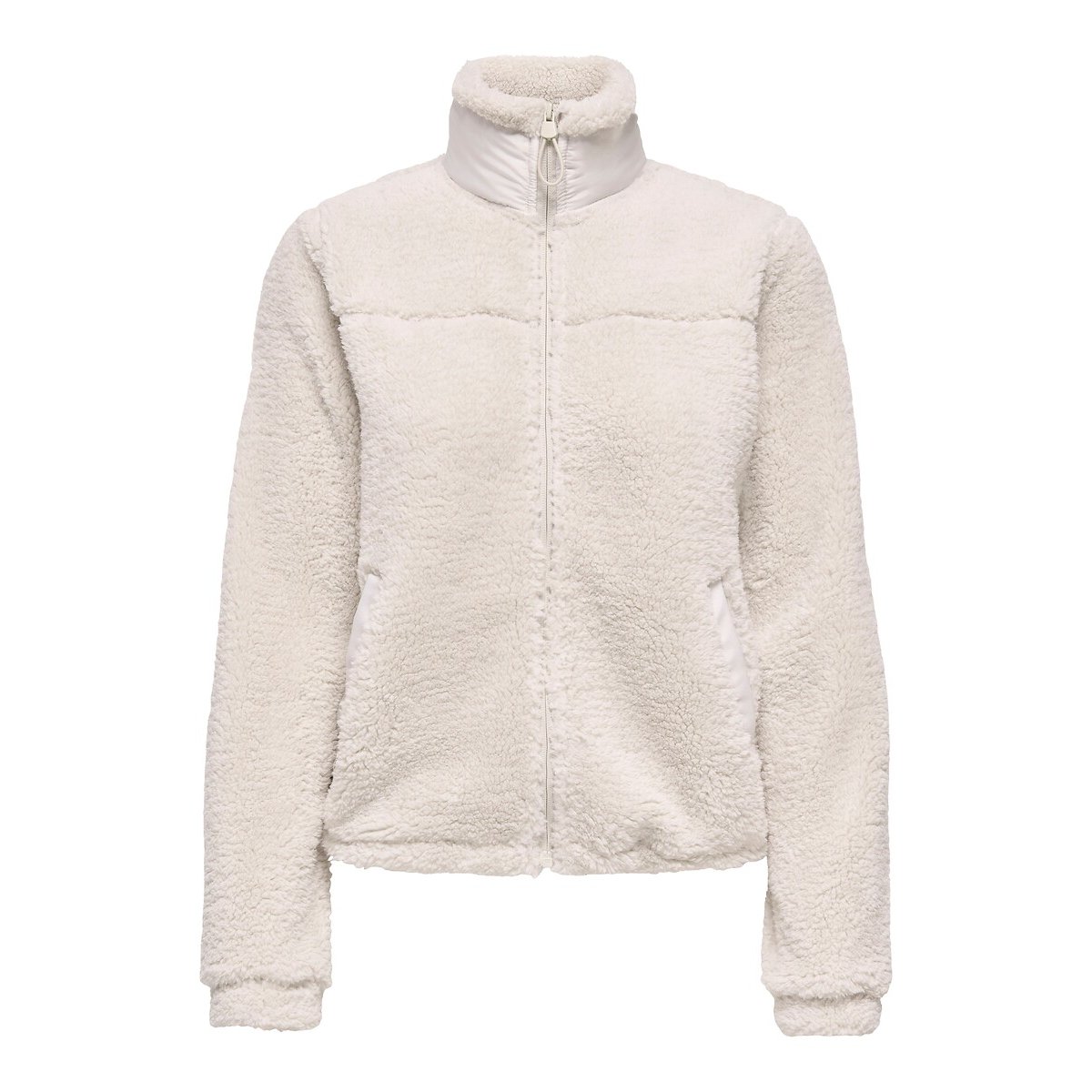 Veste polaire zippée beige, ONLY PLAY