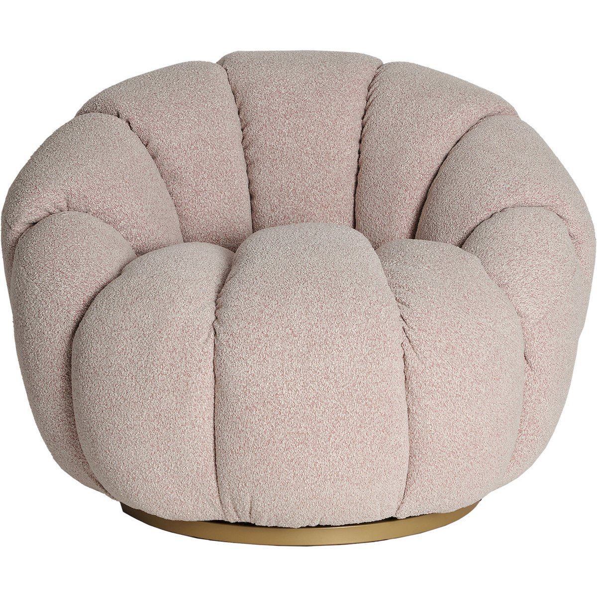 Fauteuil enveloppant collection VACIO rose pâle, RECOLLECTION