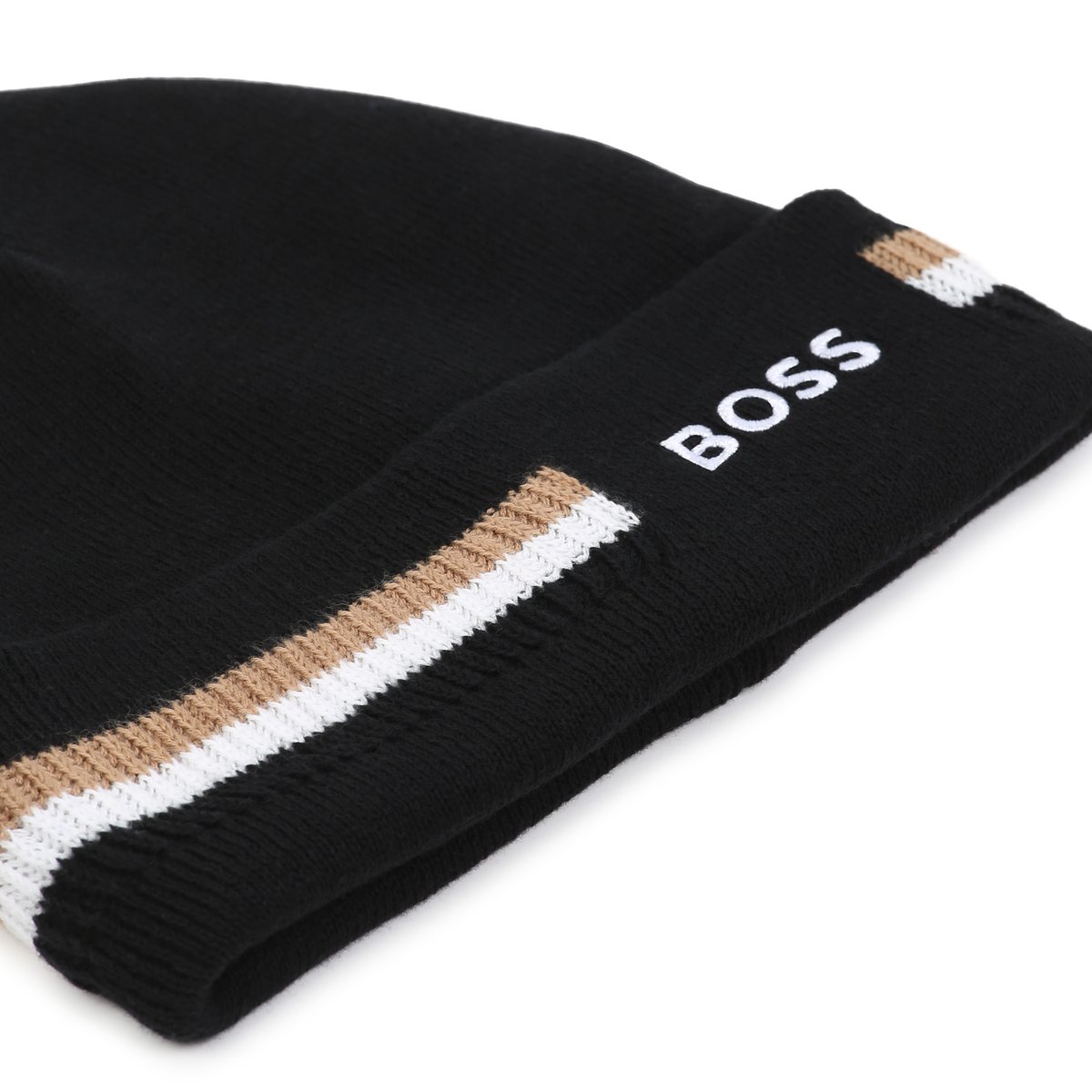 Bonnet en tricot black, BOSS KIDSWEAR