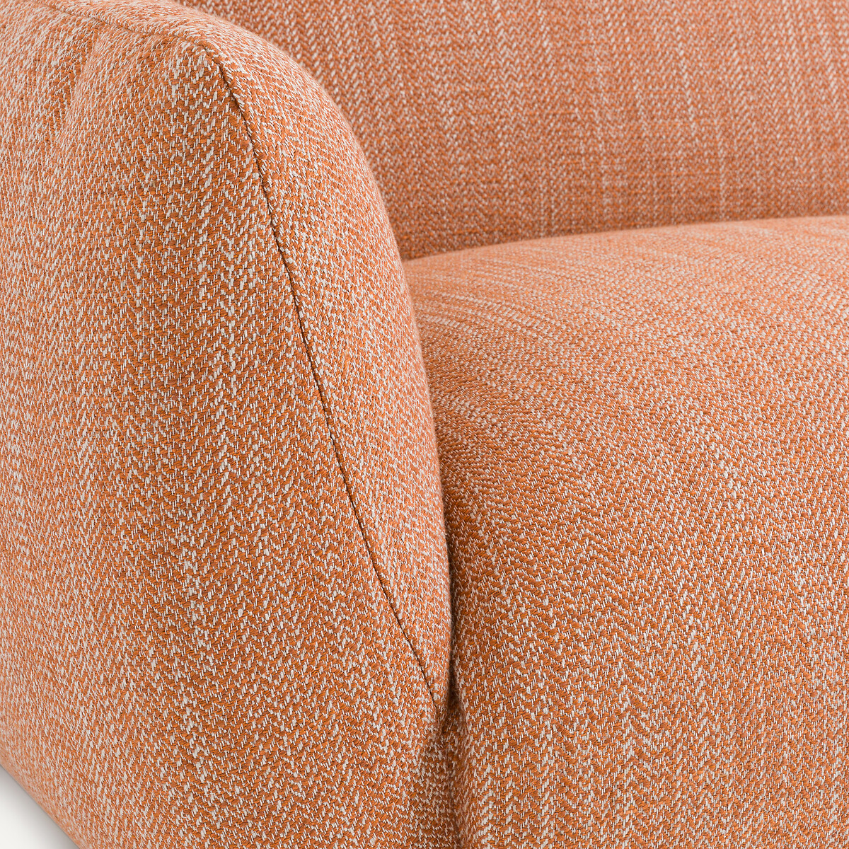 Zetel in tweed keperstof, Spogano roussillon/linnen, AM.PM
