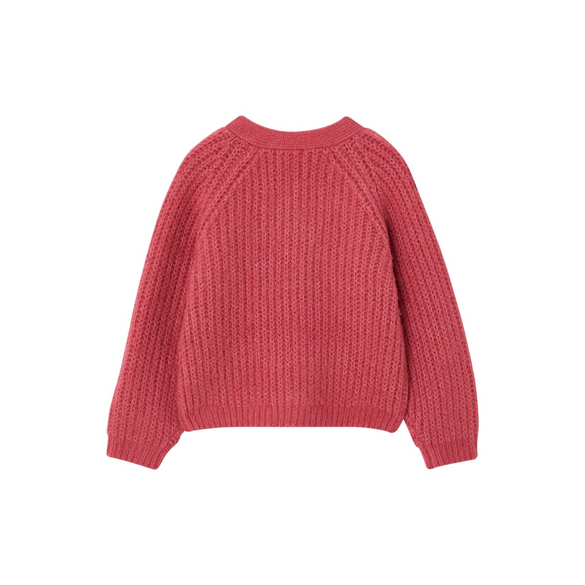 Gilet boutonné vieux rose, VERTBAUDET