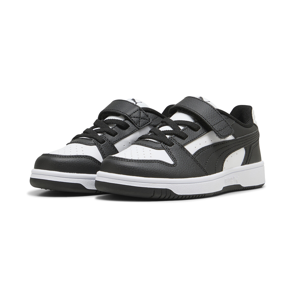 Baskets basses REBOUND SLAM LO blanc/noir, PUMA
