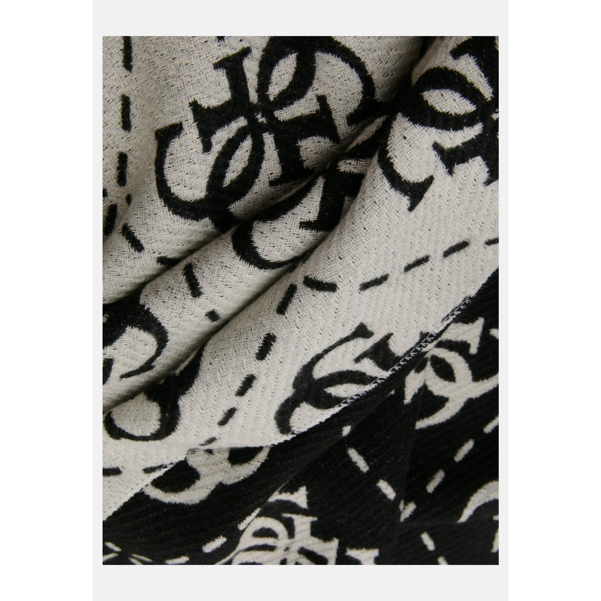 Écharpe Nolana Logo 4G noir, GUESS