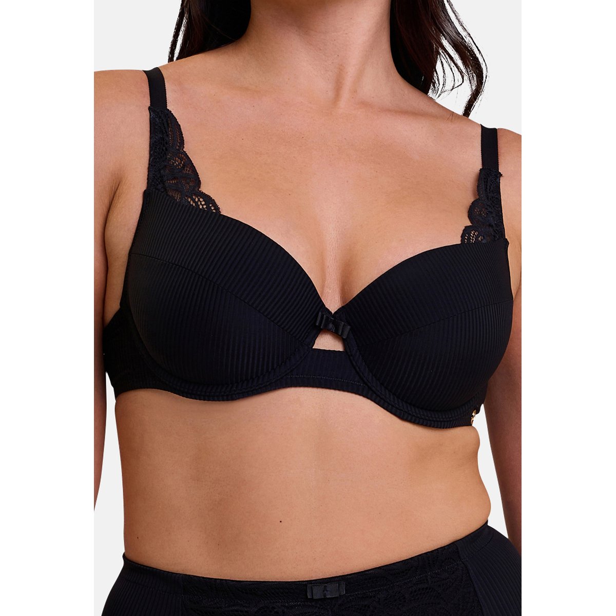 Soutien-gorge corbeille Ariane Essential noir, SANS COMPLEXE