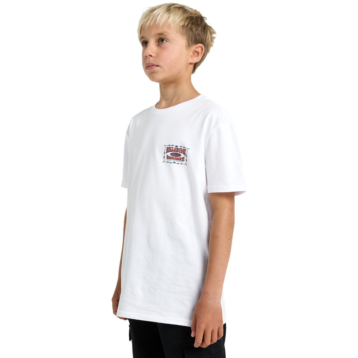 T shirt manches courtes DOUBLE SPREAD blanc white, BILLABONG
