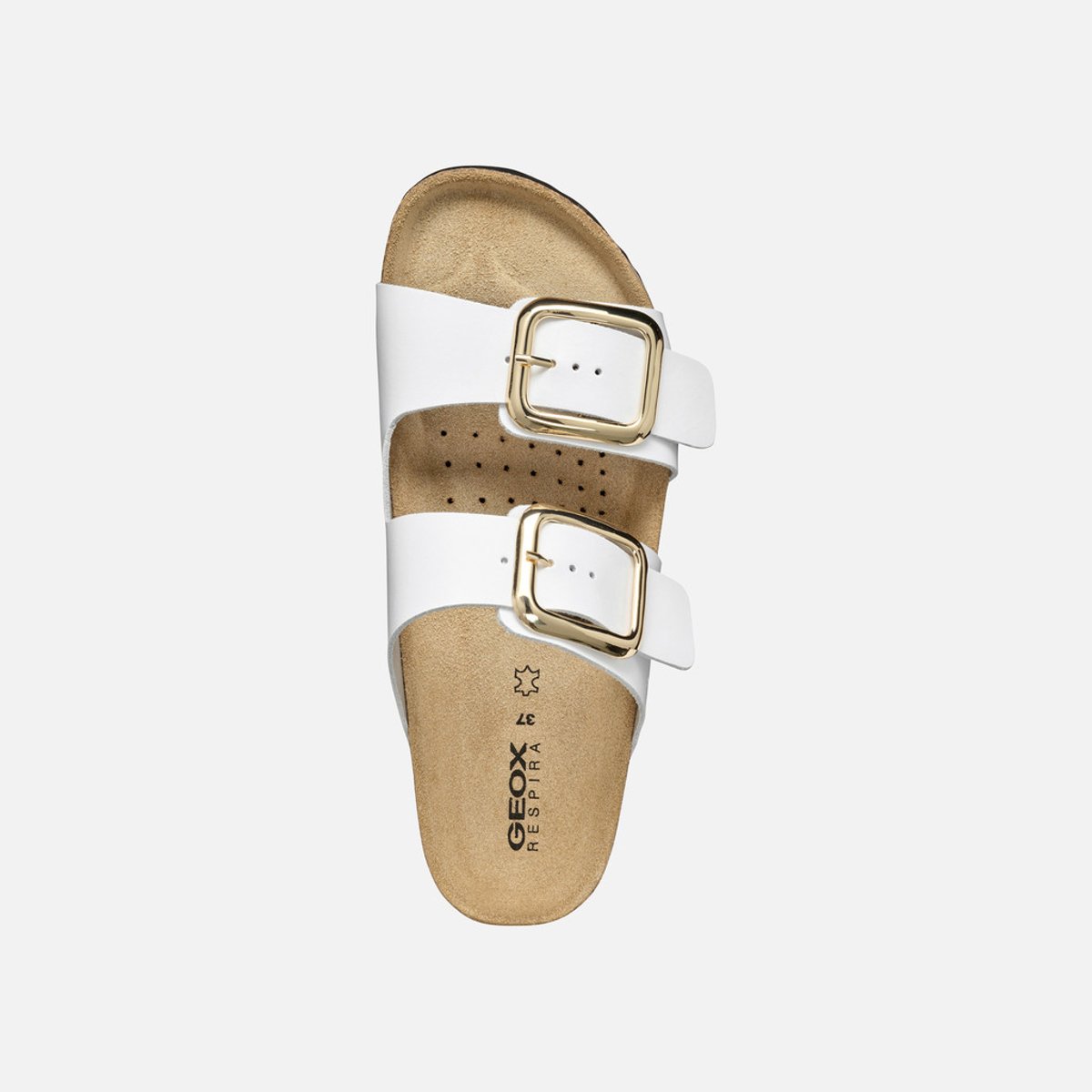 Mules D BRIONIA R blanc, GEOX