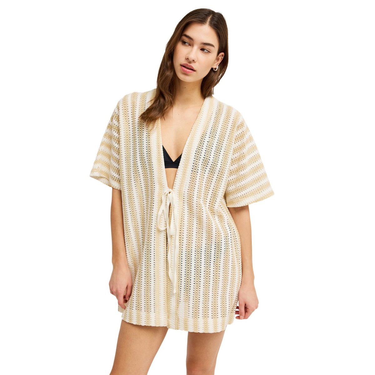 Kimono léger MOANA STORY. beige pebble, ROXY