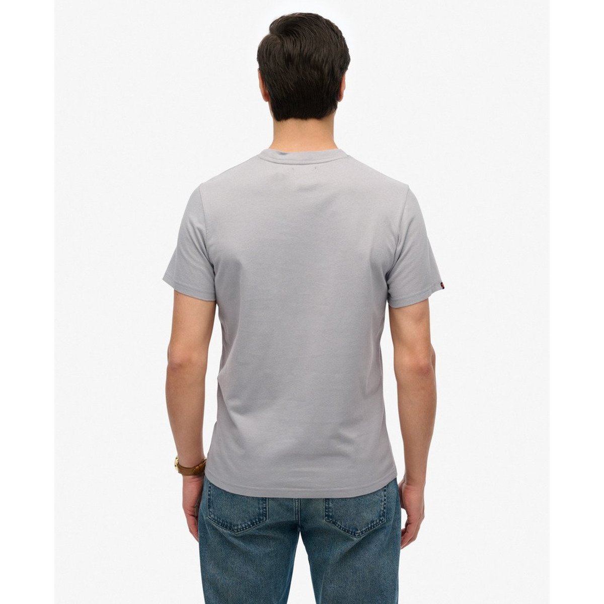 T-shirt Black Label anthracite, SUPERDRY