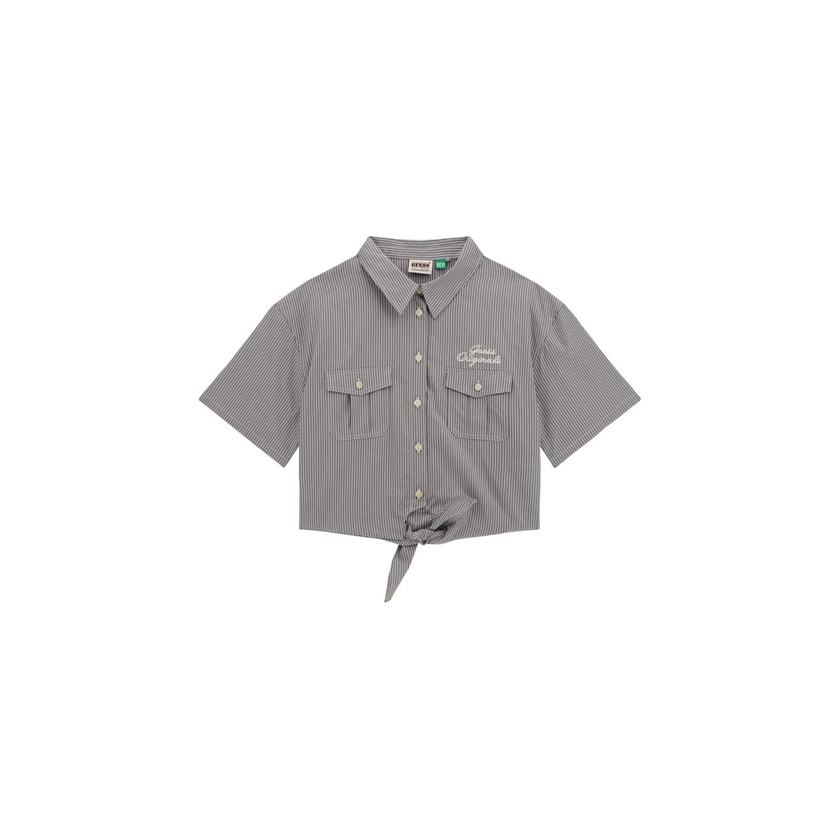 Haut Noué De Travail gris multi, GUESS